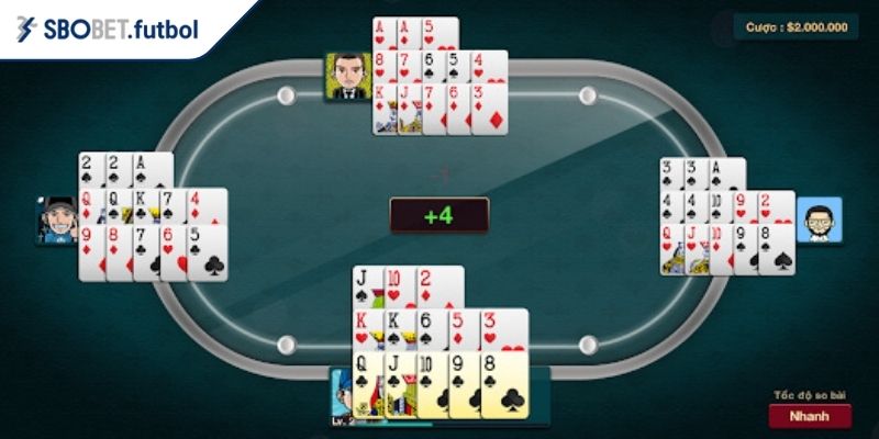 Chiến lược để tối ưu hoá kết quả trong Mậu binh SBOBET