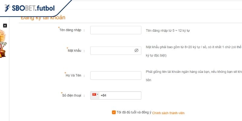 Đăng Ký 1 Đôi nét về đăng ký SBOBET