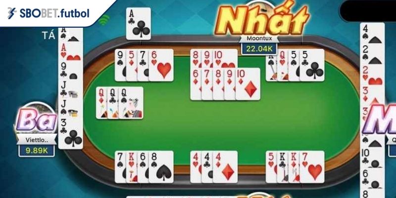 Sắp xếp các lá nhỏ