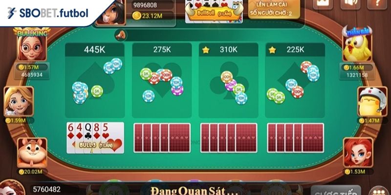 Luật chơi cơ bản và cách sắp bài Bull Bull cho bet thủ
