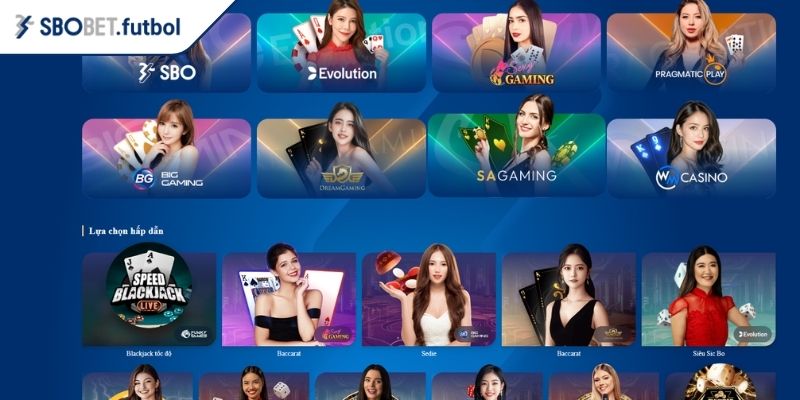 Khám phá SA trực tuyến SBOBET
