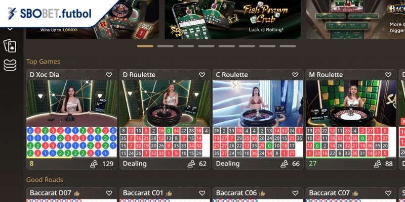 Tính năng nổi bật tại SA trực tuyến SBOBET